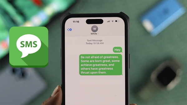 Tin nhắn qua SMS thường dễ xác minh hơn