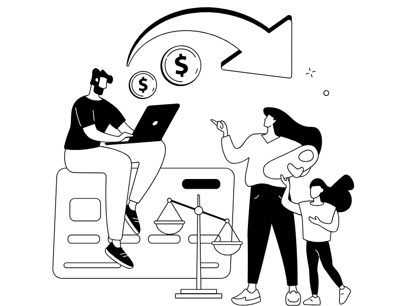 Người không trực tiếp nuôi con khi ly hôn có nghĩa vụ cấp dưỡng cho con