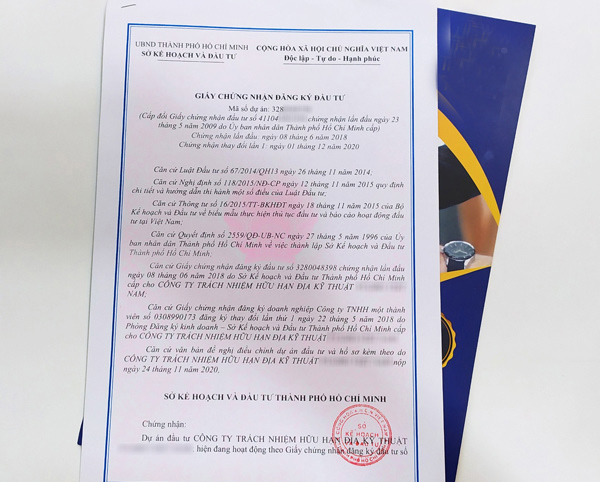 Cấp giấy phép kinh doanh cho Công ty có vốn đầu tư nước ngoài thành lập dựa trên hình thức mua cổ phần