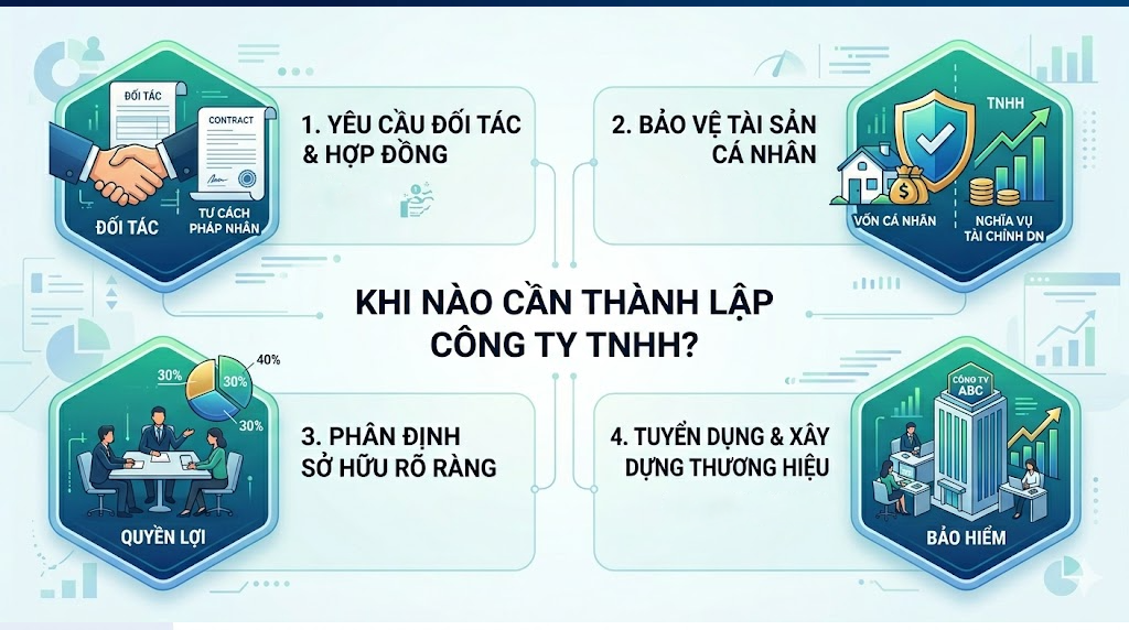 Khi nào doanh nghiệp cần đăng ký Công ty TNHH